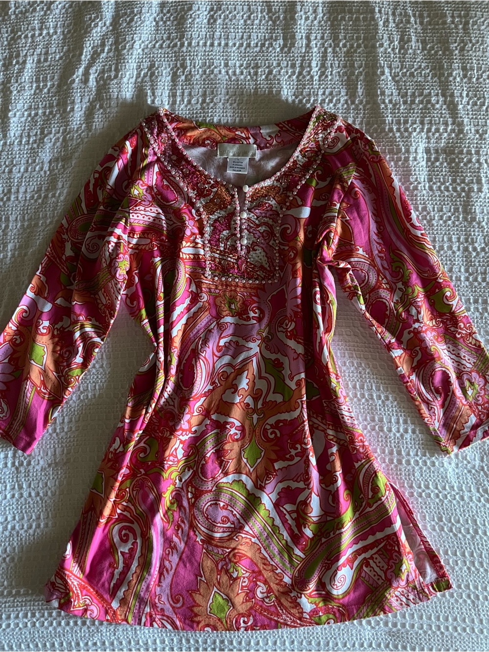 Y2k Beaded Top